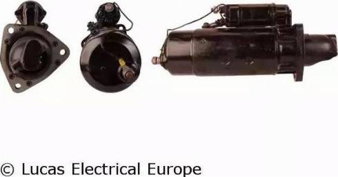 Lucas Electrical LRS01056 - Стартер autospares.lv