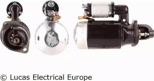 Lucas Electrical LRS01007 - Стартер autospares.lv