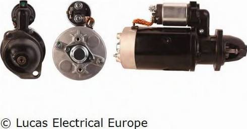 Lucas Electrical LRS01154 - Стартер autospares.lv