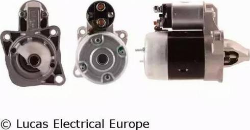 Lucas Electrical LRS01150 - Стартер autospares.lv