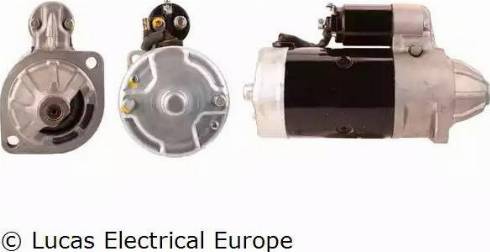 Lucas Electrical LRS01105 - Стартер autospares.lv