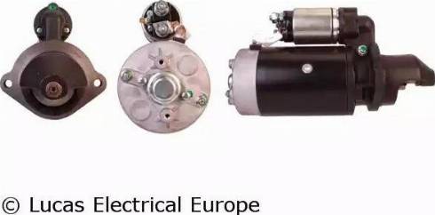 Lucas Electrical LRS01107 - Стартер autospares.lv