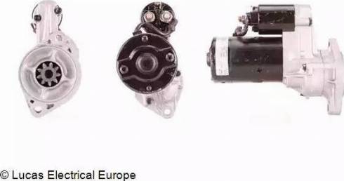 Lucas Electrical LRS01114 - Стартер autospares.lv