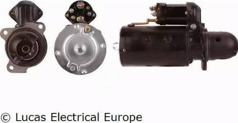 Lucas Electrical LRS01187 - Стартер autospares.lv