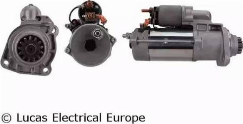 Lucas Electrical LRS03825 - Стартер autospares.lv