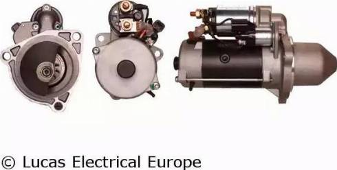 Lucas Electrical LRS02457 - Стартер autospares.lv