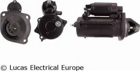 Lucas Electrical LRS02598 - Стартер autospares.lv