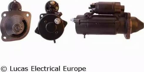 Lucas Electrical LRS02551 - Стартер autospares.lv