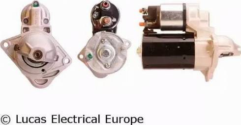 Lucas Electrical LRS02502 - Стартер autospares.lv