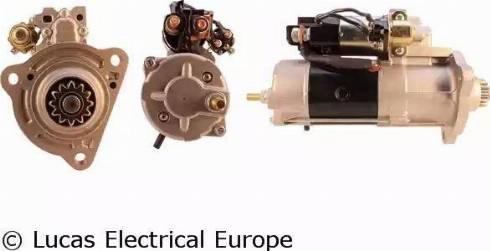 Lucas Electrical LRS02537 - Стартер autospares.lv