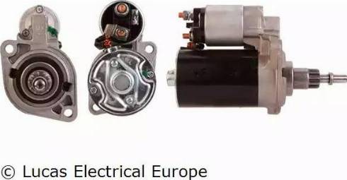 Lucas Electrical LRS02083 - Стартер autospares.lv