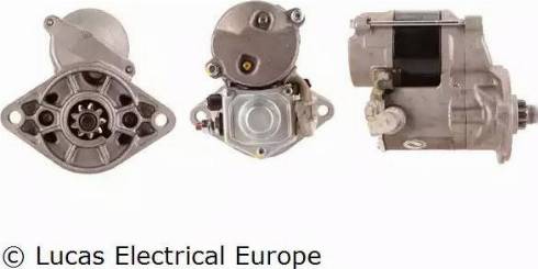 Lucas Electrical LRS02036 - Стартер autospares.lv