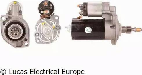 Lucas Electrical LRS02133 - Стартер autospares.lv