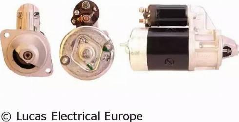 Lucas Electrical LRS02122 - Стартер autospares.lv