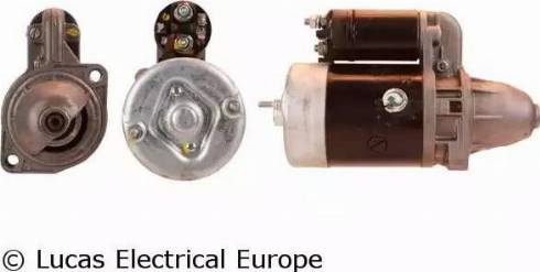 Lucas Electrical LRS02127 - Стартер autospares.lv