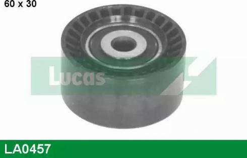 Lucas Engine Drive LA0457 - Ролик, поликлиновый ремень autospares.lv
