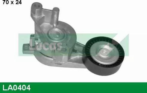 Lucas Engine Drive LA0404 - Натяжитель, поликлиновый ремень autospares.lv