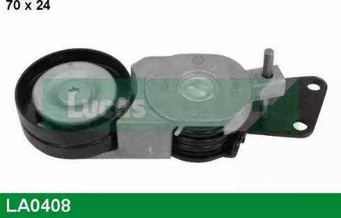 Lucas Engine Drive LA0408 - Натяжитель, поликлиновый ремень autospares.lv