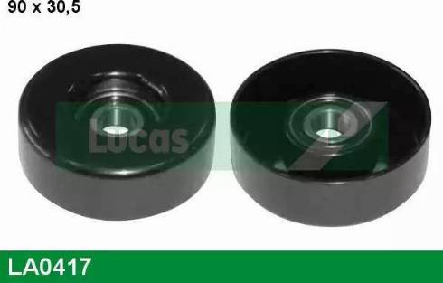 Lucas Engine Drive LA0417 - Ролик, поликлиновый ремень autospares.lv