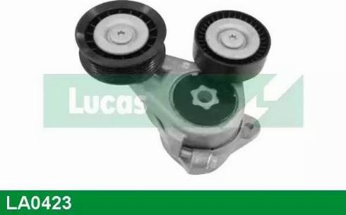 Lucas Engine Drive LA0423 - Натяжитель, поликлиновый ремень autospares.lv