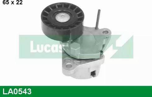 Lucas Engine Drive LA0543 - Натяжитель, поликлиновый ремень autospares.lv