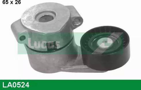 Lucas Engine Drive LA0524 - Натяжитель, поликлиновый ремень autospares.lv