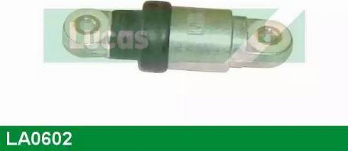 Lucas Engine Drive LA0602 - Виброгаситель, поликлиновый ремень autospares.lv