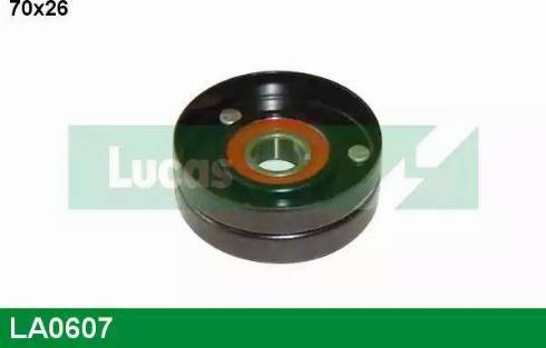 Lucas Engine Drive LA0607 - Ролик, поликлиновый ремень autospares.lv