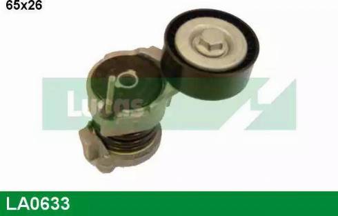 Lucas Engine Drive LA0633 - Натяжитель, поликлиновый ремень autospares.lv