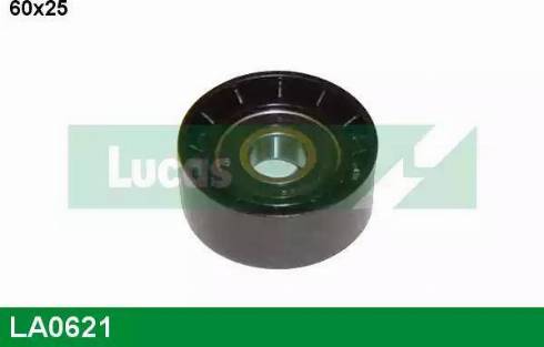 Lucas Engine Drive LA0621 - Ролик, поликлиновый ремень autospares.lv