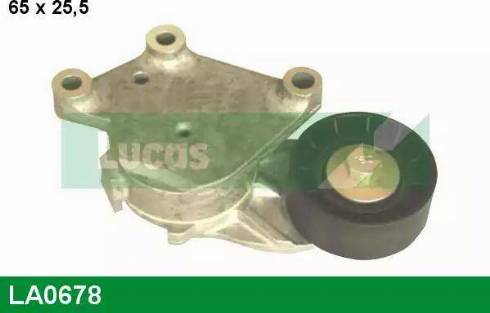 Lucas Engine Drive LA0678 - Натяжитель, поликлиновый ремень autospares.lv