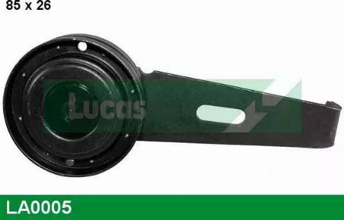 Lucas Engine Drive LA0005 - Ролик, поликлиновый ремень autospares.lv