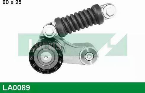 Lucas Engine Drive LA0089 - Натяжитель, поликлиновый ремень autospares.lv