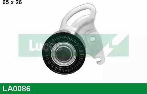 Lucas Engine Drive LA0086 - Ролик, поликлиновый ремень autospares.lv