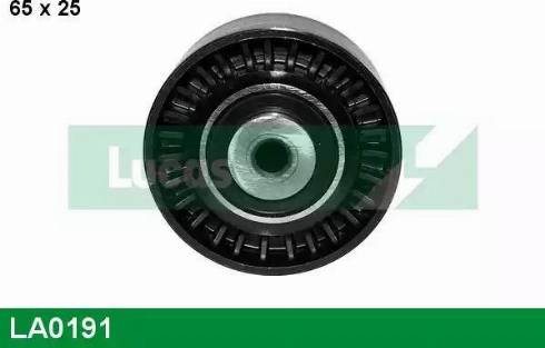Lucas Engine Drive LA0191 - Ролик, поликлиновый ремень autospares.lv