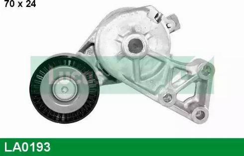 Lucas Engine Drive LA0193 - Натяжитель, поликлиновый ремень autospares.lv