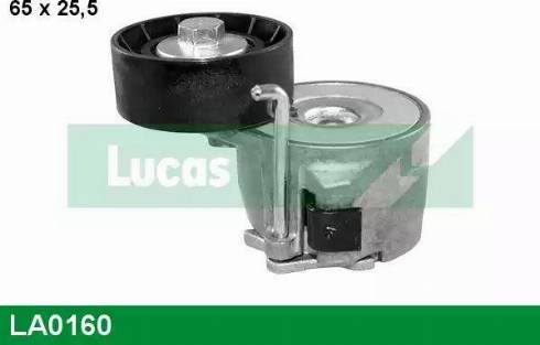 Lucas Engine Drive LA0160 - Натяжитель, поликлиновый ремень autospares.lv