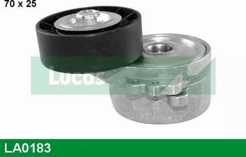 Lucas Engine Drive LA0183 - Натяжитель, поликлиновый ремень autospares.lv