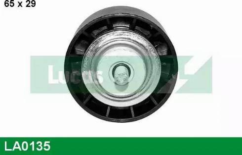 Lucas Engine Drive LA0135 - Ролик, поликлиновый ремень autospares.lv