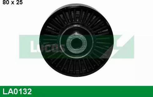 Lucas Engine Drive LA0132 - Ролик, поликлиновый ремень autospares.lv