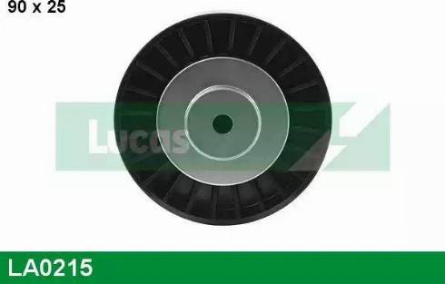 Lucas Engine Drive LA0215 - Ролик, поликлиновый ремень autospares.lv