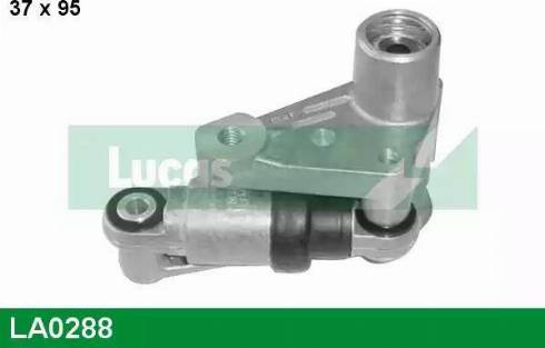 Lucas Engine Drive LA0288 - Натяжитель, поликлиновый ремень autospares.lv