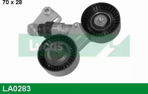 Lucas Engine Drive LA0283 - Натяжитель, поликлиновый ремень autospares.lv