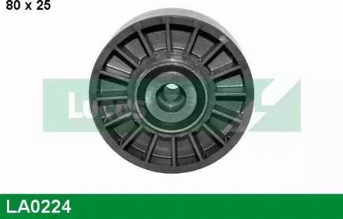 Lucas Engine Drive LA0224 - Ролик, поликлиновый ремень autospares.lv