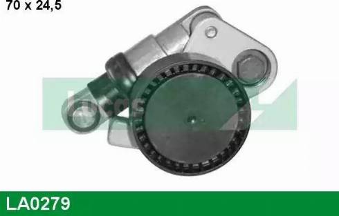 Lucas Engine Drive LA0279 - Натяжитель, поликлиновый ремень autospares.lv