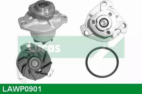 Lucas Engine Drive LAWP0901 - Водяной насос autospares.lv