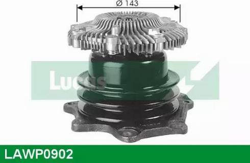 Lucas Engine Drive LAWP0902 - Водяной насос autospares.lv