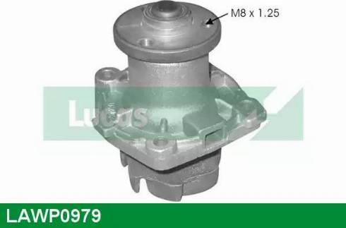 Lucas Engine Drive LAWP0979 - Водяной насос autospares.lv