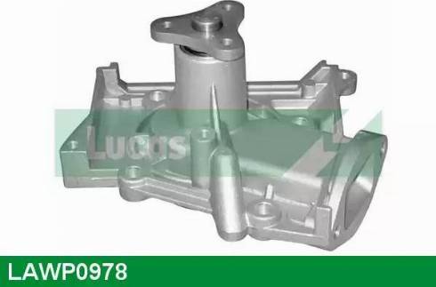 Lucas Engine Drive LAWP0978 - Водяной насос autospares.lv