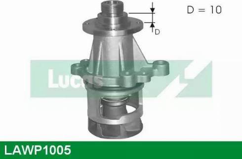 Lucas Engine Drive LAWP1005 - Водяной насос autospares.lv